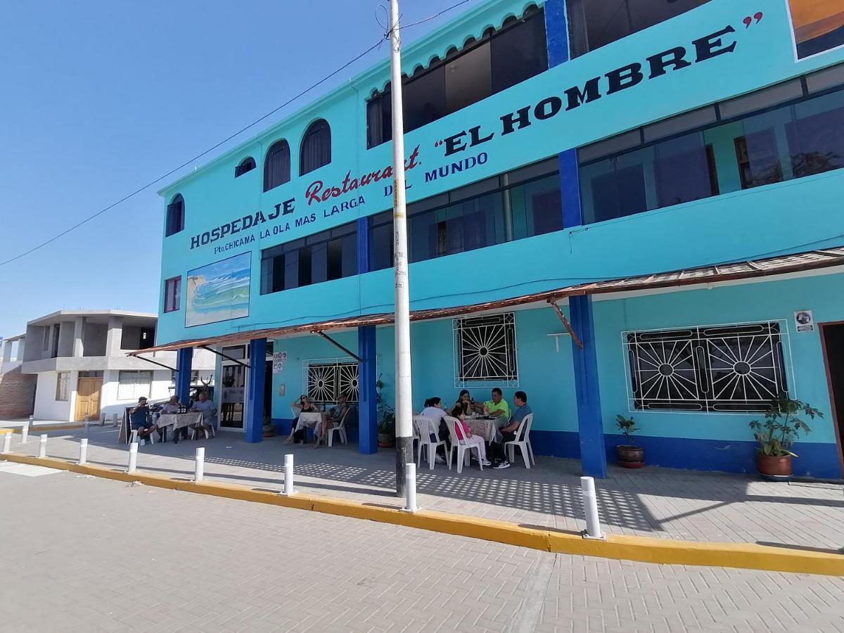 Hospedaje Restaurante El Hombre Puerto Chicama Εξωτερικό φωτογραφία